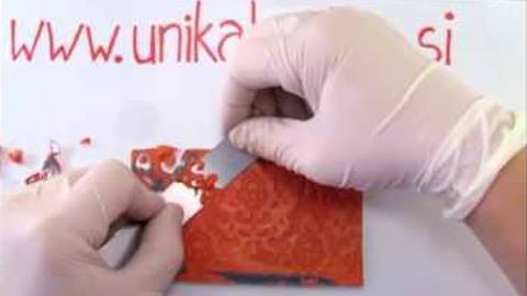 Polimerna glina - teksturna plošča 